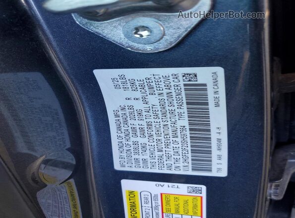 2HGFE2F23SH597564 2025 HONDA CIVIC Gray 