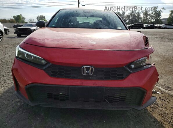 2HGFE2F23TH515625 2026 HONDA CIVIC Красный Вид спереди