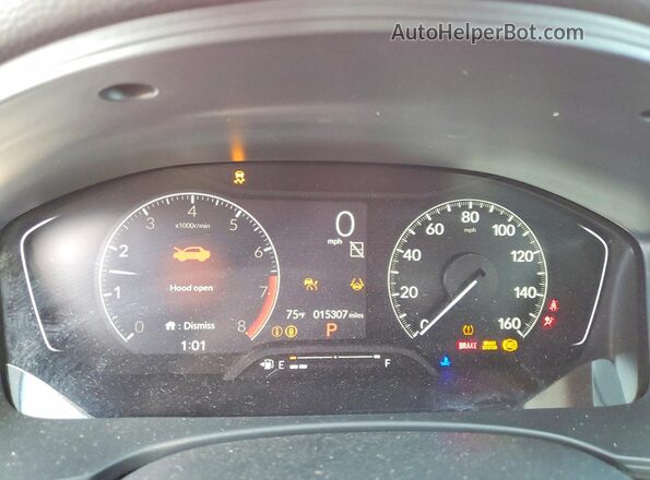 2HGFE2F23TH515625 2026 HONDA CIVIC Красный Вид щитка приборов