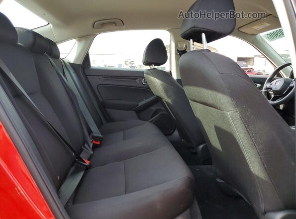 2HGFE2F23TH515625 2026 HONDA CIVIC Красный Вид задних сидений