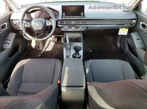 2HGFE2F23TH515625 2026 HONDA CIVIC Красный Вид панели приборов