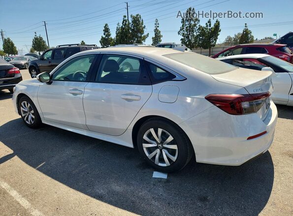 2HGFE2F23TH546907 2026 HONDA CIVIC White Trasero izquierdo