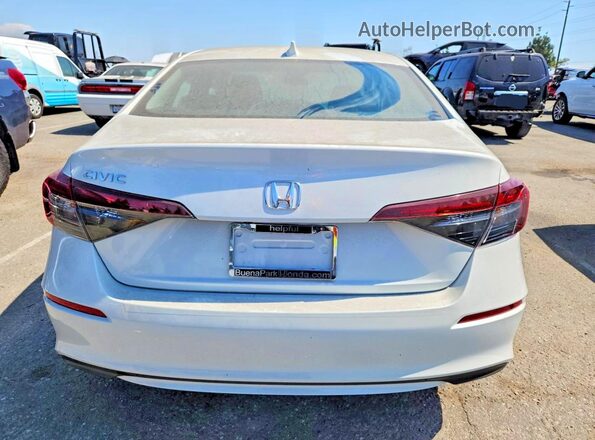 2HGFE2F23TH546907 2026 HONDA CIVIC White Vista trasera