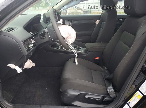 2HGFE2F23TH569927 2026 HONDA CIVIC Black Widok wnętrza z przodu