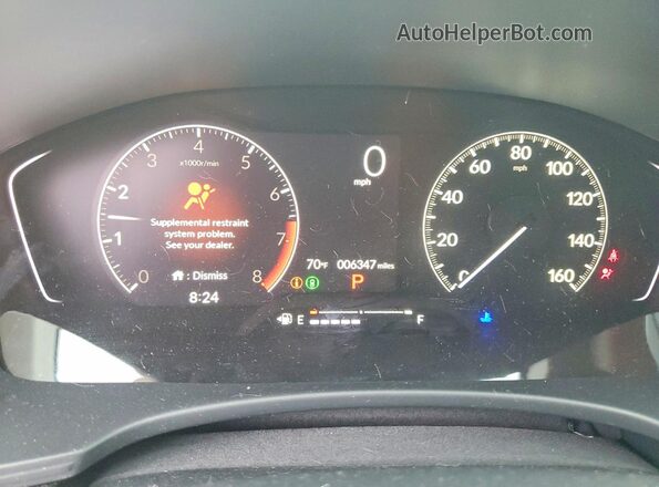 2HGFE2F23TH569927 2026 HONDA CIVIC Black Widok zestawu wskaźników