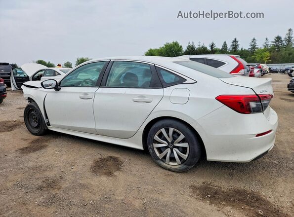2HGFE2F24NH106729 2022 HONDA CIVIC Белый Задняя левая четверть