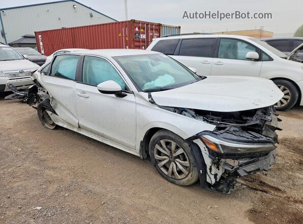 2HGFE2F24NH106729 2022 HONDA CIVIC Белый Передняя правая четверть