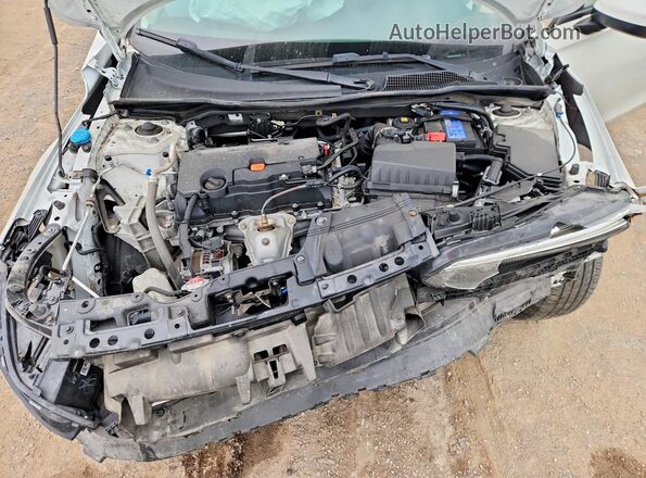 2HGFE2F24NH106729 2022 HONDA CIVIC Белый Вид задней части салона