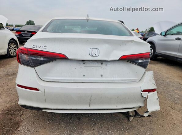 2HGFE2F24NH106729 2022 HONDA CIVIC Белый Вид сзади