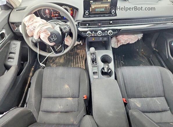 2HGFE2F24NH106729 2022 HONDA CIVIC Белый Вид панели приборов
