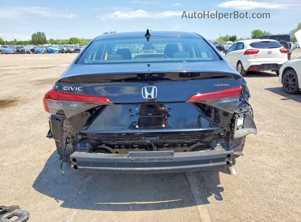2HGFE2F24NH112269 2022 HONDA CIVIC Gray Vista trasera