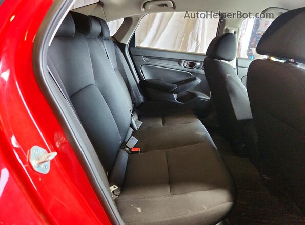 2HGFE2F24NH522764 2022 HONDA CIVIC Красный Вид задних сидений