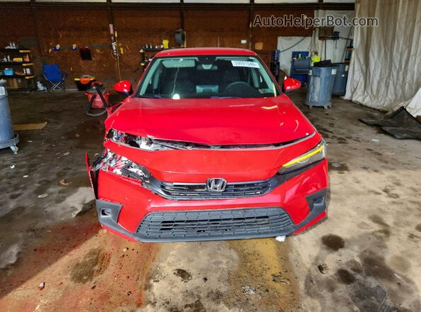 2HGFE2F24NH522764 2022 HONDA CIVIC Красный Вид спереди