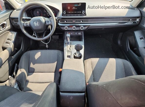 2HGFE2F24NH526202 2022 HONDA CIVIC Black Dashboard view