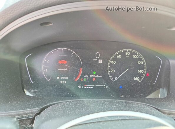 2HGFE2F24NH526202 2022 HONDA CIVIC Black Instrument cluster view