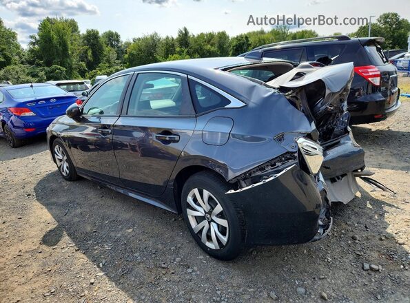 2HGFE2F24NH526202 2022 HONDA CIVIC Black Rear left