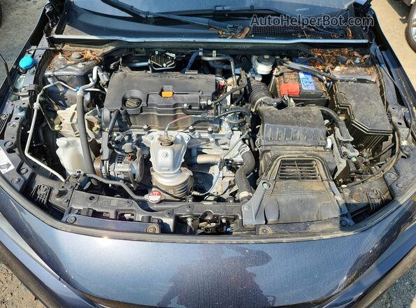 2HGFE2F24NH526202 2022 HONDA CIVIC Black Rear interior view