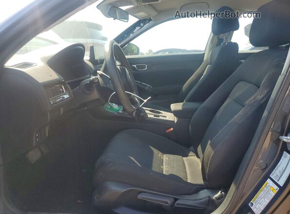 2HGFE2F24PH104868 2023 HONDA CIVIC Charcoal Widok wnętrza z przodu