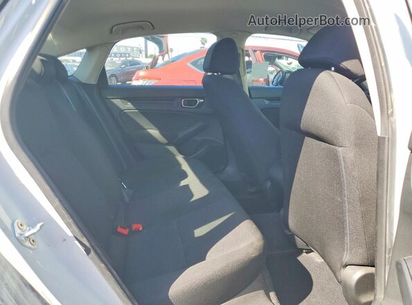 2HGFE2F24PH538126 2023 HONDA CIVIC White უკანა სავარძლების ხედი