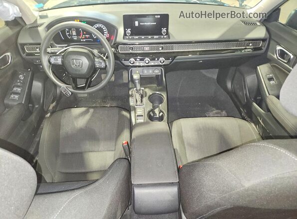 2HGFE2F24SH107438 2025 HONDA CIVIC Black Vista del salpicadero