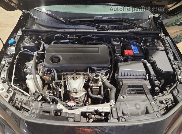 2HGFE2F24SH107438 2025 HONDA CIVIC Black Vista interior trasera