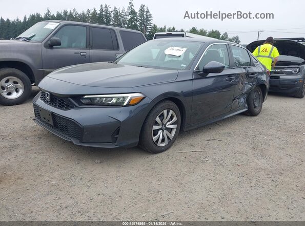 2HGFE2F24SH598867 2025 HONDA CIVIC Gray Front left