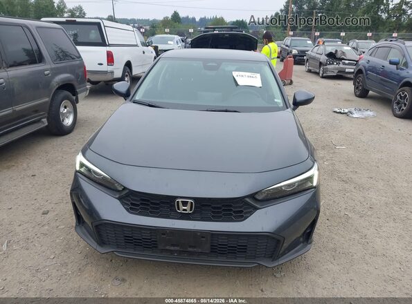 2HGFE2F24SH598867 2025 HONDA CIVIC Gray Rear interior view