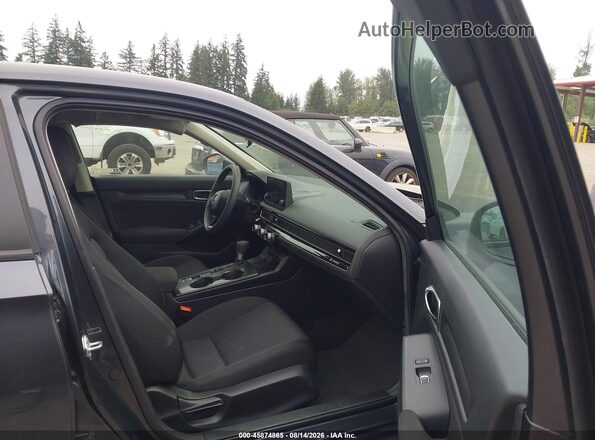 2HGFE2F24SH598867 2025 HONDA CIVIC Gray Front interior view