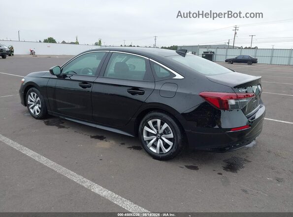 2HGFE2F24TH573551 2026 HONDA CIVIC Черный Задняя левая четверть