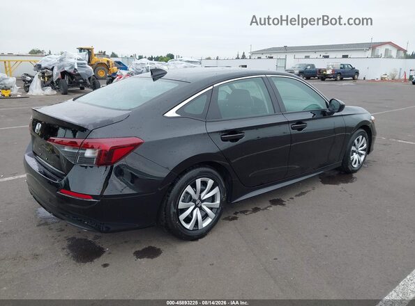 2HGFE2F24TH573551 2026 HONDA CIVIC Черный Задняя правая четверть