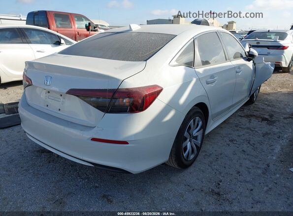 2HGFE2F24TH574344 2026 HONDA CIVIC White Rear right