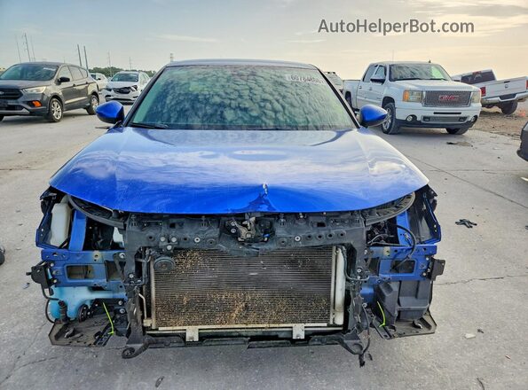 2HGFE2F25NH506377 2022 HONDA CIVIC Blue წინა ხედი