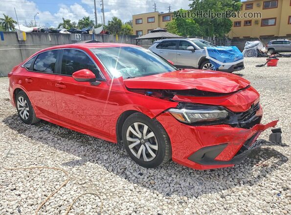 2HGFE2F25PH559793 2023 HONDA CIVIC Red Առջևի աջ