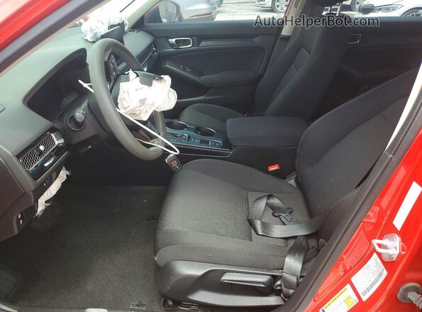 2HGFE2F25PH559793 2023 HONDA CIVIC Red Սալոնի դիմացի տեսք