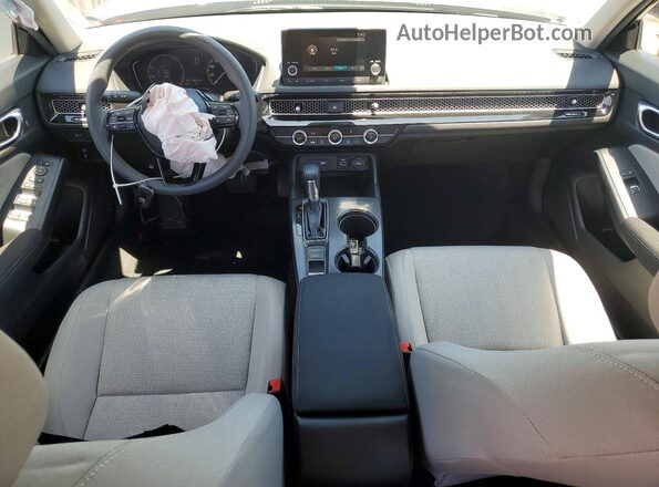 2HGFE2F25RH508426 2024 HONDA CIVIC Gray Вид панелі приладів