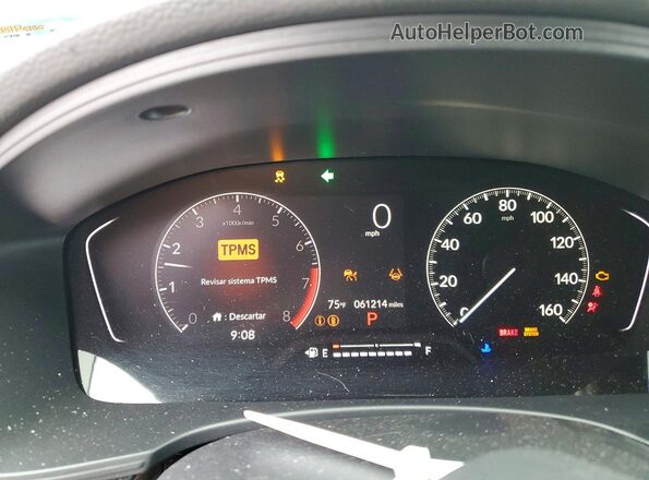 2HGFE2F25SH550715 2025 HONDA CIVIC White Սարքավորումների վահանակի տեսք