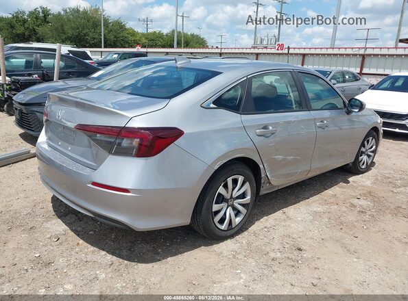2HGFE2F25SH598425 2025 HONDA CIVIC Silver Trasero derecho