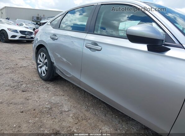 2HGFE2F25SH598425 2025 HONDA CIVIC Silver Vista frontal