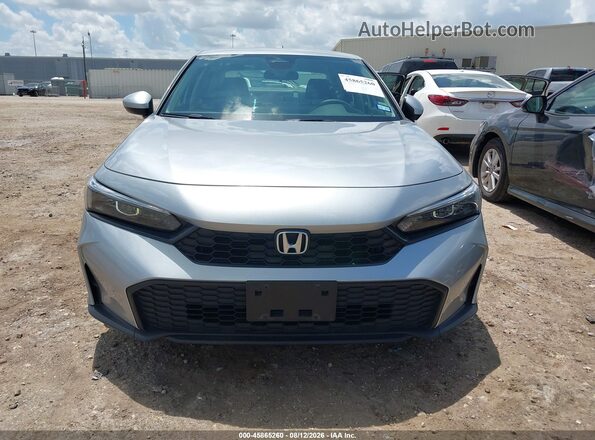 2HGFE2F25SH598425 2025 HONDA CIVIC Silver Vista interior trasera