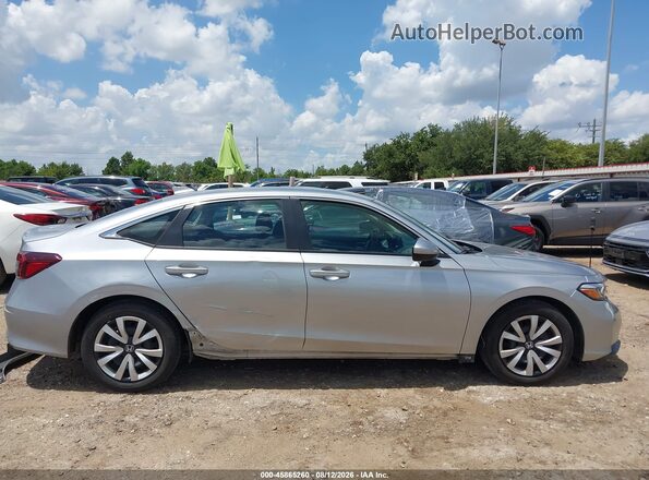 2HGFE2F25SH598425 2025 HONDA CIVIC Silver Vista interior de 360 grados