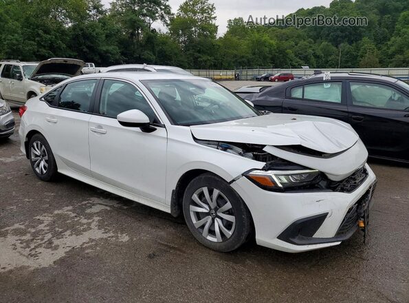 2HGFE2F26NH113651 2022 HONDA CIVIC White Առջևի աջ