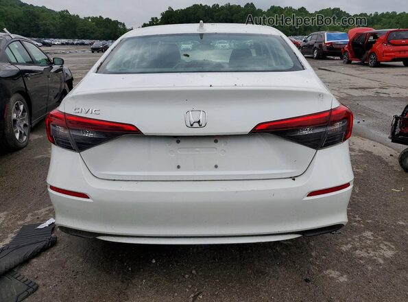 2HGFE2F26NH113651 2022 HONDA CIVIC White Հետևի տեսք