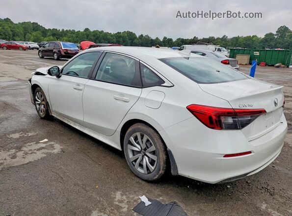 2HGFE2F26NH113651 2022 HONDA CIVIC White Հետևի ձախ