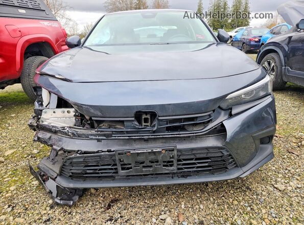 2HGFE2F26NH121880 2022 HONDA CIVIC Черный Вид спереди