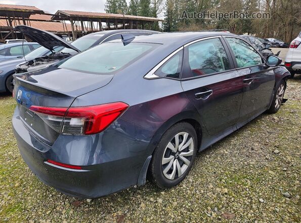 2HGFE2F26NH121880 2022 HONDA CIVIC Черный Задняя правая четверть