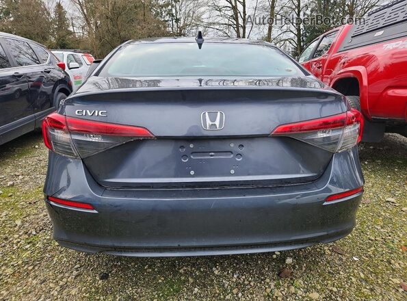 2HGFE2F26NH121880 2022 HONDA CIVIC Черный Вид сзади
