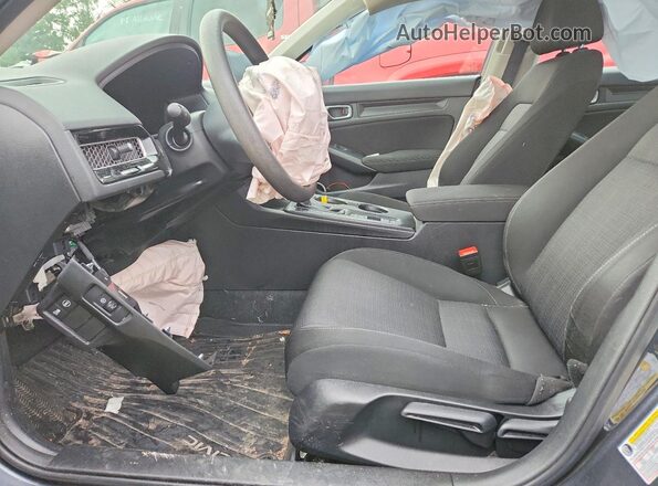 2HGFE2F26NH121880 2022 HONDA CIVIC Черный Вид салона спереди