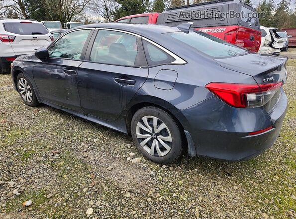 2HGFE2F26NH121880 2022 HONDA CIVIC Черный Задняя левая четверть