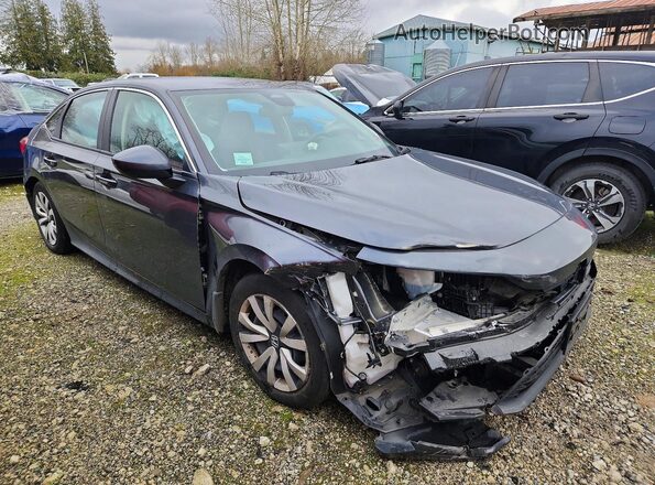 2HGFE2F26NH121880 2022 HONDA CIVIC Черный Передняя правая четверть