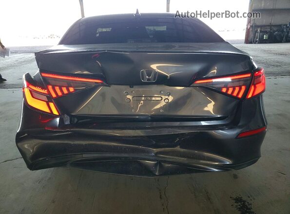 2HGFE2F26NH518683 2022 HONDA CIVIC Black Vista trasera